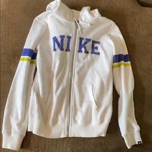White NIKE jacket